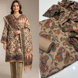 kalamkari Pashmina wool Dress