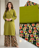 Chikan kari 2 pc Dress