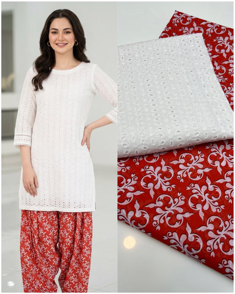 chikan kari 2 pc Dress