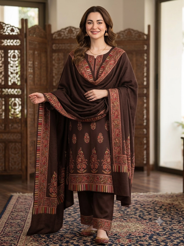 Kani pashmina wool Dress
