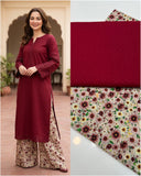 Chikan kari 2 pc Dress