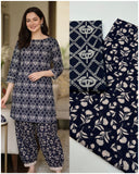 Chikan kari 2 pc dress