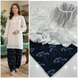 Chikan kari 2 pc Dress