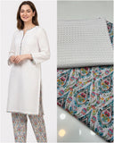 Chikan kari 2 pc dress
