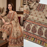 kalamkari Pashmina wool Dress