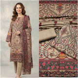 kalamkari Pashmina wool Dress