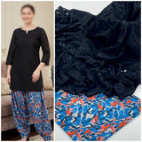 Chikan kari 2 pc Dress