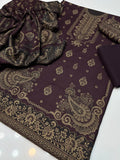 Pashmina wool Jaquard Dress