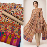 kalamkari Pashmina wool Dress