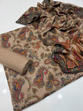 kalamkari Pashmina wool Dress