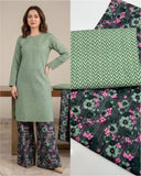 Chikan kari 2 pc Dress
