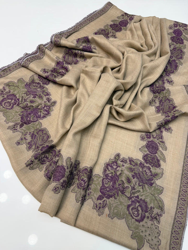 Gulab kari shawl pashmina