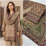 kalamkari Pashmina wool Dress