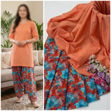 Chikan kari 2 pc Dress