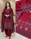 Tawakal Brand lawn Jaquard Dress