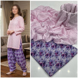 Chikan kari 2 pc Dress