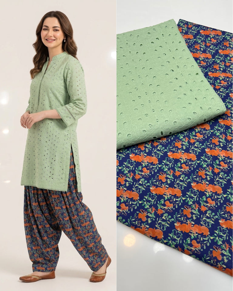 chikan kari 2 pc Dress