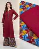Chikan kari 2 pc Dress