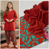 Chikan kari 2 pc Dress