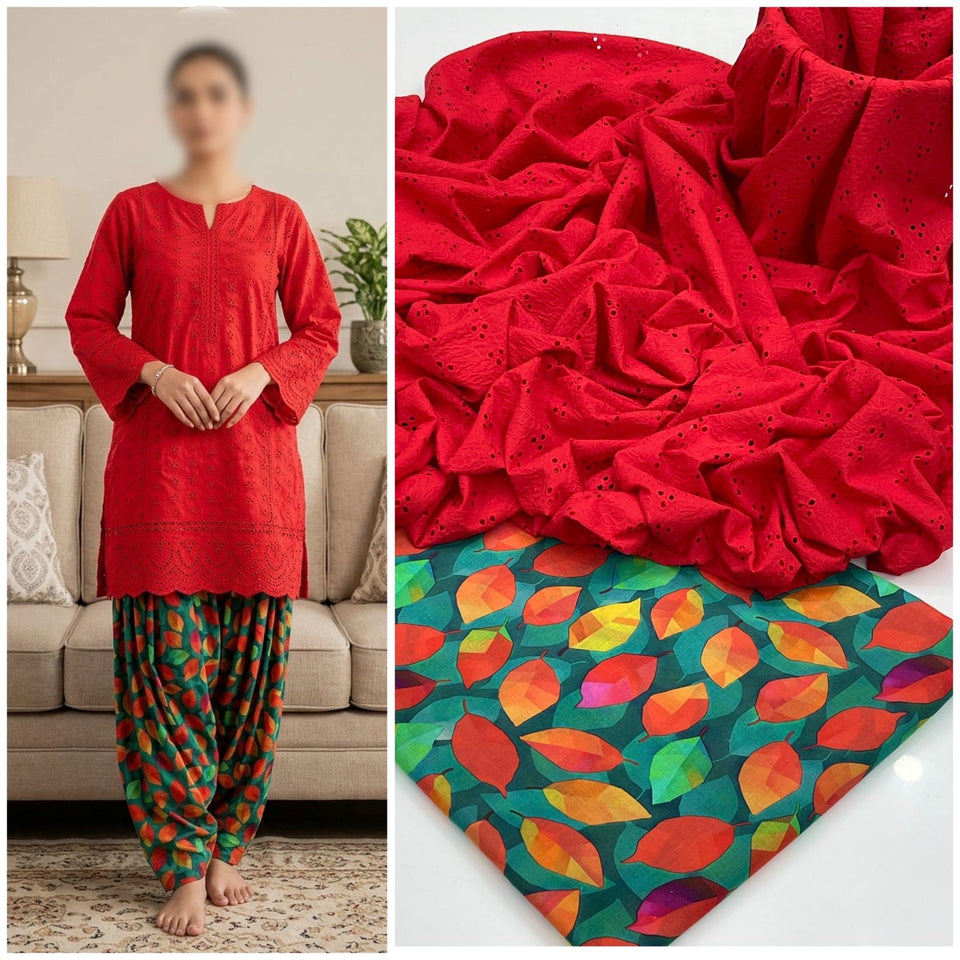 chikan kari 2 pc Dress