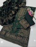 Pashmina wool Jaquard Dress